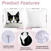 Cute Little Cate Home Cushion Covers Polyester Pillow Cover For Sofa Chair Bed Car Party Table Decoration