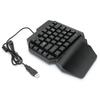 OneHanded Keyboard USB Wired for Gaming 7Color Backlight Computer Accessories 5V(F6 )