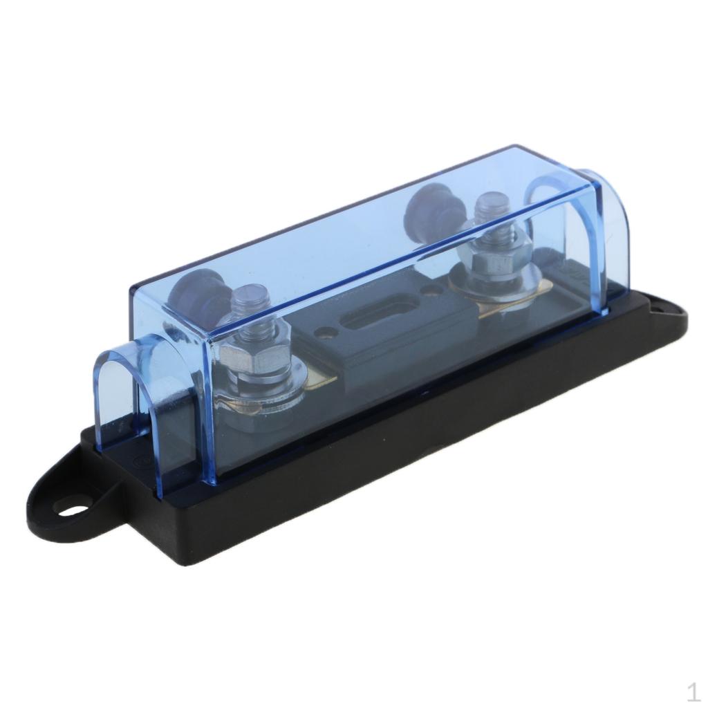 Car Audio 4 6 ANL Inline Holder with transparent cover