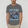 Born Forced To Wipe Funny Gorilla T Shirt Summer 100 Cotton Tshirts For Unisexs Casual Tee Shirt Short Sleeve Y2k Retro Tees