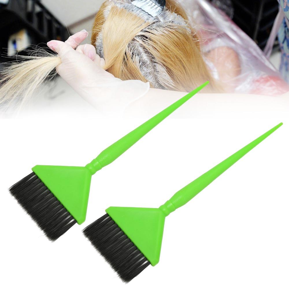 4 Pcs PP Hair Dye Brush Set Nylon Fibers Professional Hair Dye Brush  Home Salon