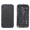 Hanging Jewelry Storage Bag Double-sided 80-pocket Jewelry Chain Storage Bag Non-woven Fabric Jewelry Storage Rack