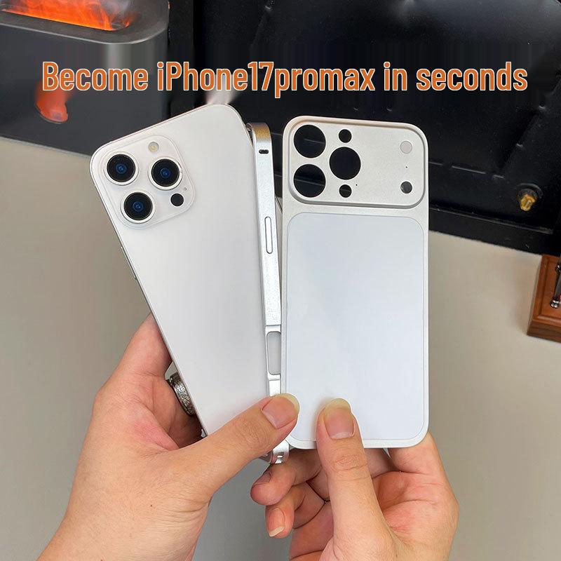 Metal Seahorse Buckle for iPhone 17 Case with Heat Dissipation and Lens Protection iPhone 16 Plus