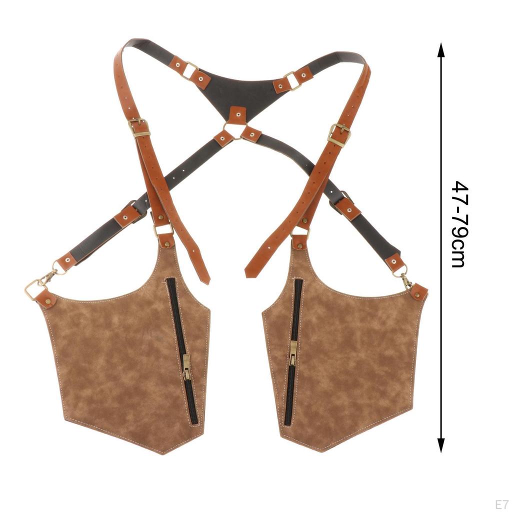 Multi Purpose Underarm Strap Wallet Pocket Purse Adjustable Shoulder Double Storage Case