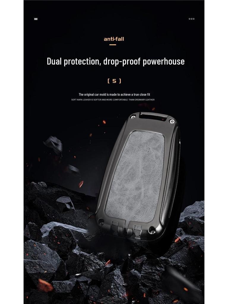 Toyota Avalon Camry Key Case for Highlander, RAV4, Corolla, Levin, and CHR Models.