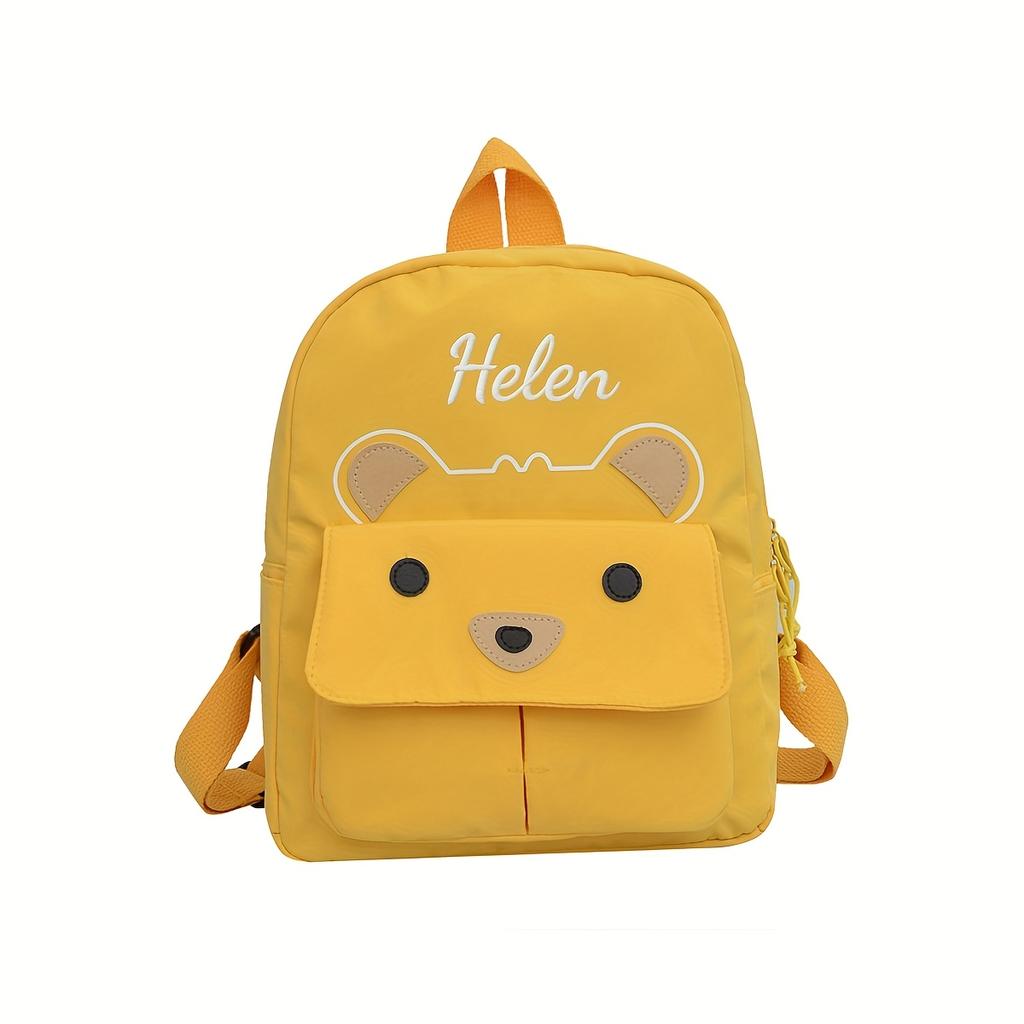 Embroidered Toddler Backpack Custom Kids Backpack Personalized Children'S Backpack Kids School Gift Laptop Bag Back To School