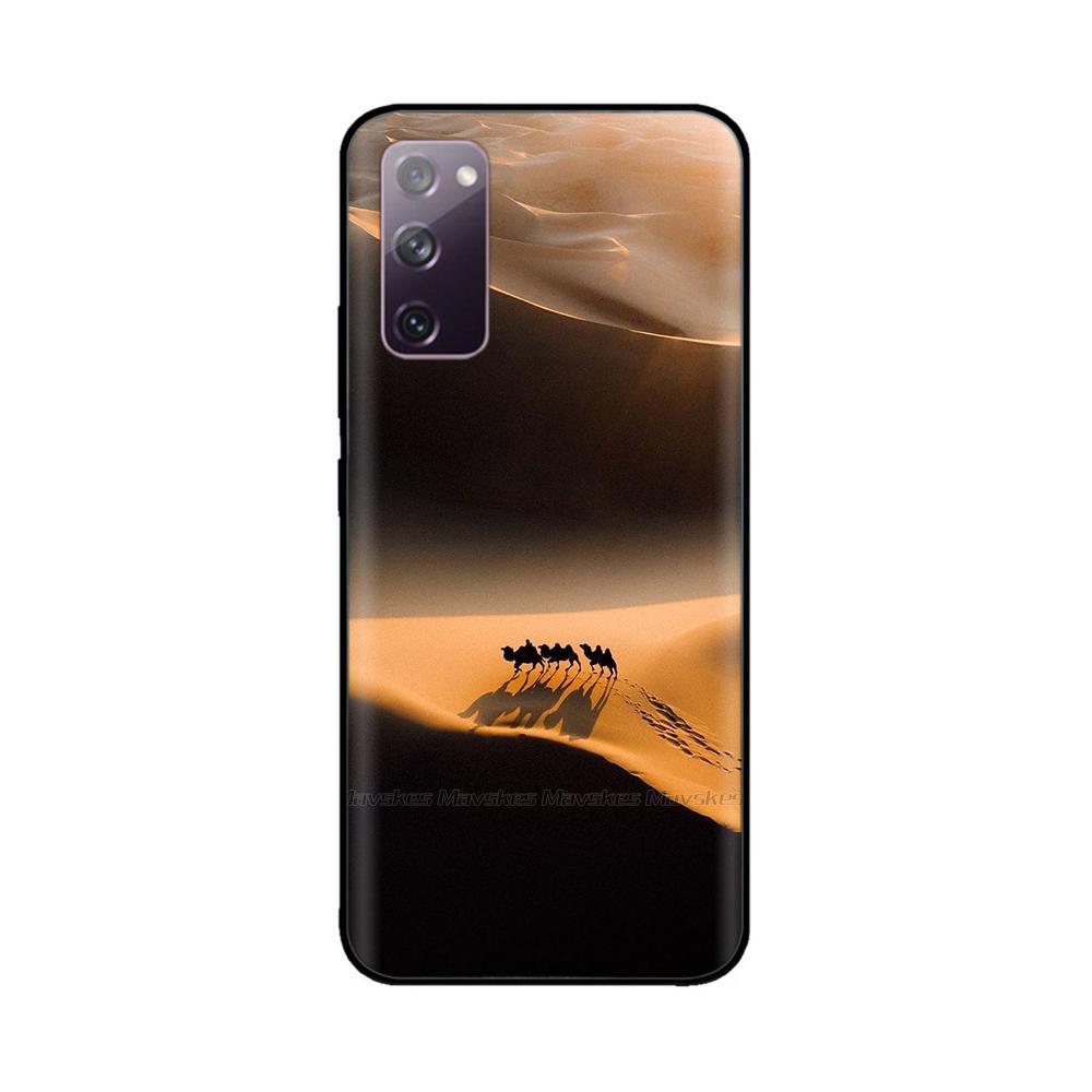 For Samsung Galaxy S20 FE Phone Case Cute Panda Funda Back Cover For Samsung S20 Ultra S20+ Liquid Silicone Protective Bumper