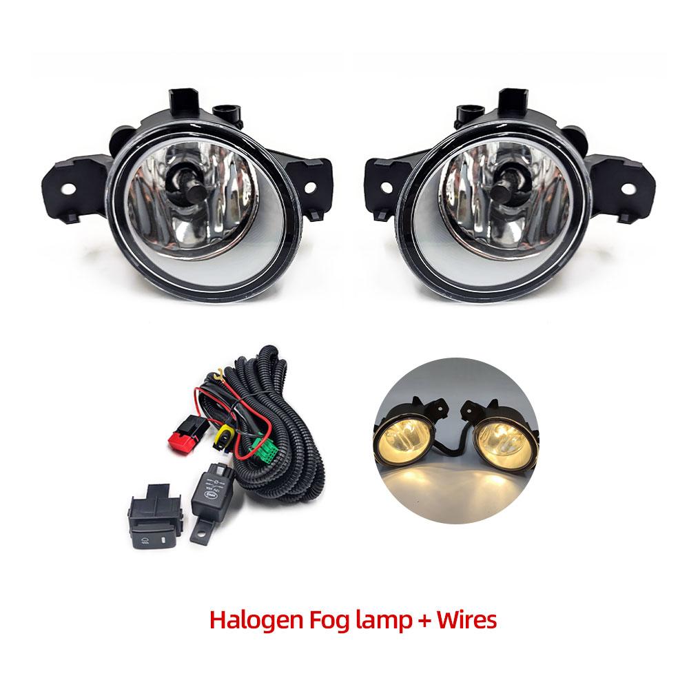 1 Set LED Fog Light For Nissan X Trail X-Trail T32 Rogue 2014 2015 2016 Fog Lights Switch Harness Cover Wiring Halogen Fog Lamps