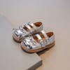 Girls' Princess Shoes Spring and Autumn New Style Baby Girls' Leather Shoes Korean Fashion Princess Shoes British Style Baby Flats