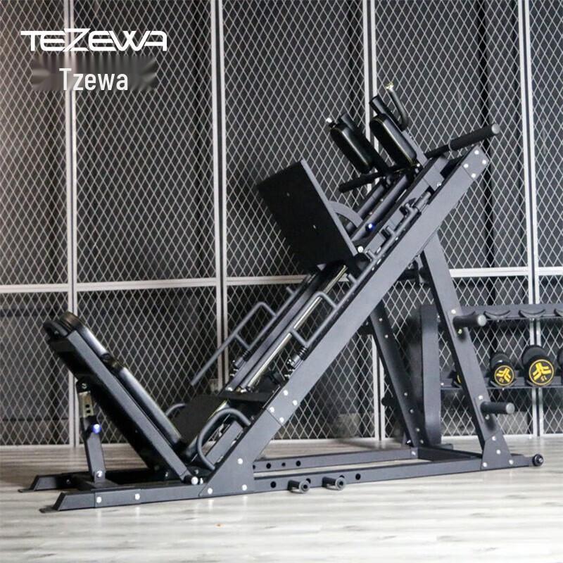 TEZEWA EM1086A Leg Press & Squat Machine with 155kg Plates