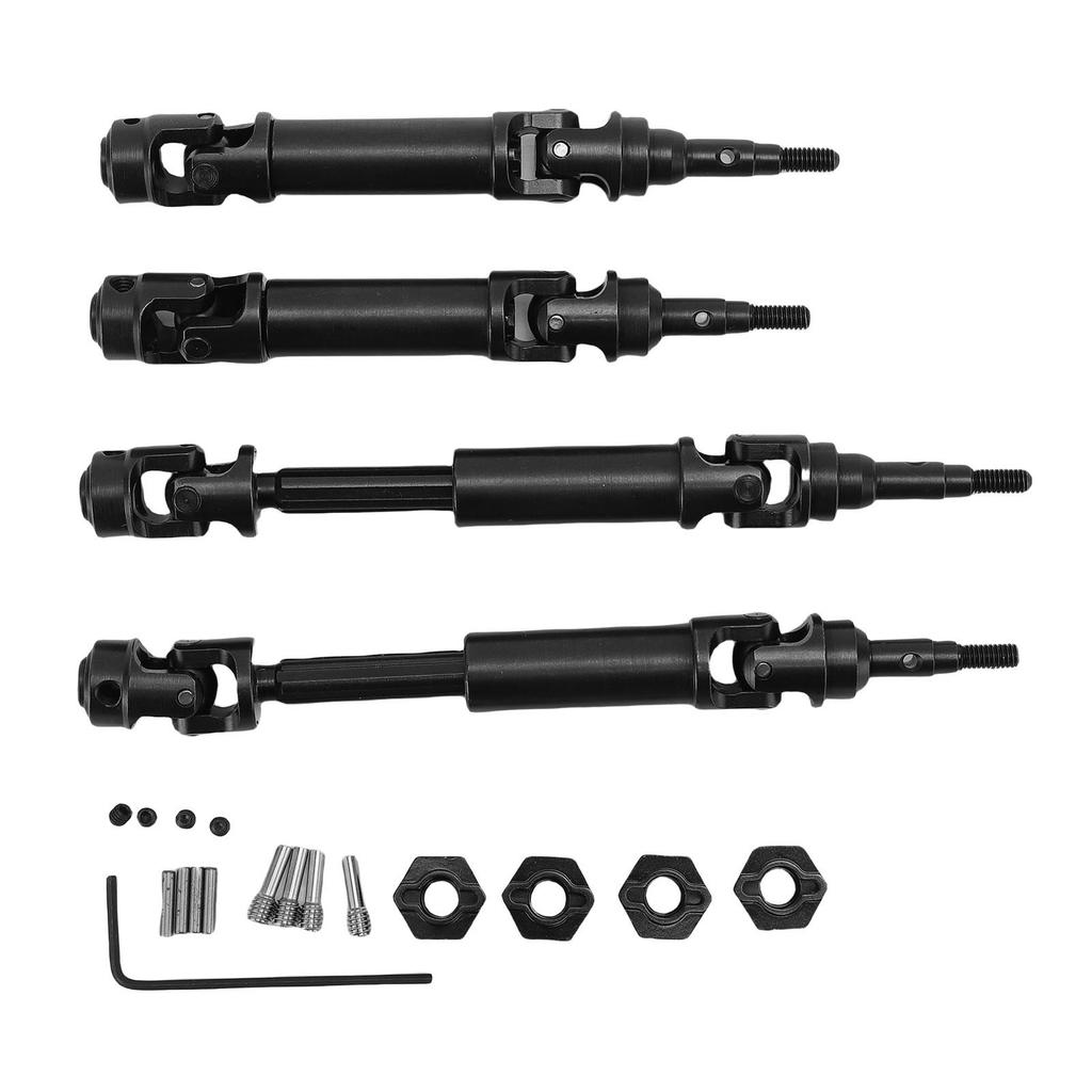 Front Rr CVD Drive Shafts Set Strong Structure Metal Replacement for   ST   1/10 4X4 Brushless Rc Car