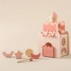 Early Education 5-in-1 Wooden Castle Toys Shape Sorter Dollhouse Shape Wooden Toys  Parent-Child