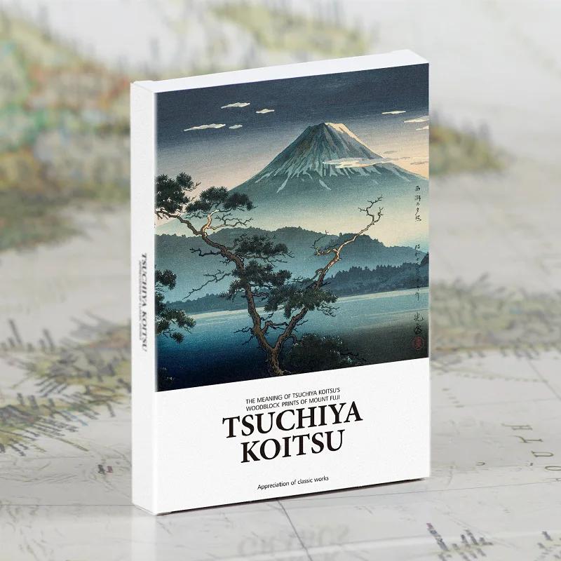 

30 шт./набор Японская живопись Цутия Коицу Фотография Открытка Стиль INS Поздравительные открытки Открытка для сообщений DIY Украшение для журнала зелёный