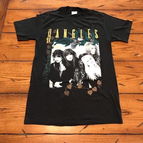 2 sided 1989 The Bangles Band Tee unisex classic style TE4582 Unisex T-Shirt M