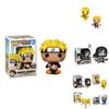 Hochwertige Pop Trans Naruto Actionfigur Spielzeug mit Sasuke und Kakashi