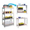 Metal Shelving Rack For Warehouse, 150 X 75 X , Plonos