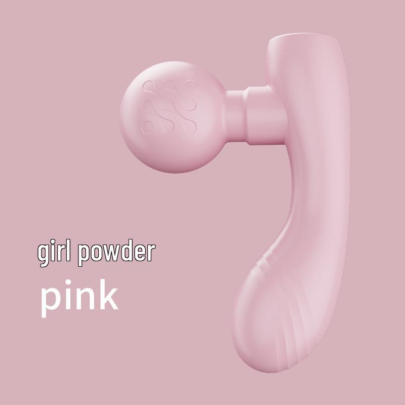 Double Head Electric Muscle Massager for Women - Portable Mini Fascial Gun for Relaxation