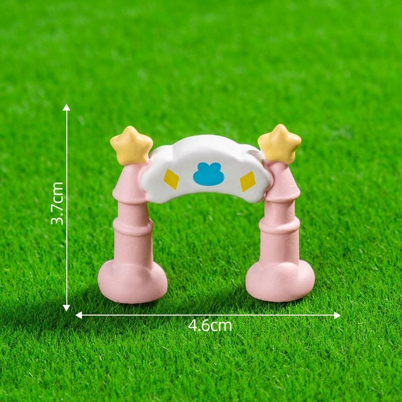 Micro-landscape Ferris Wheel Roller Coaster Amusement Park Cake Baking DecorationsBlind Bag Accessories Small Ornaments