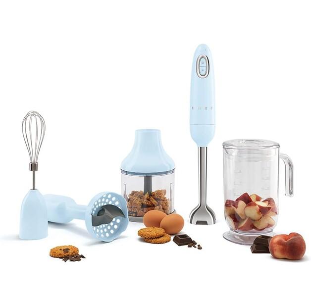 Immersion Blender Smeg HBF02PBEU with Attachments