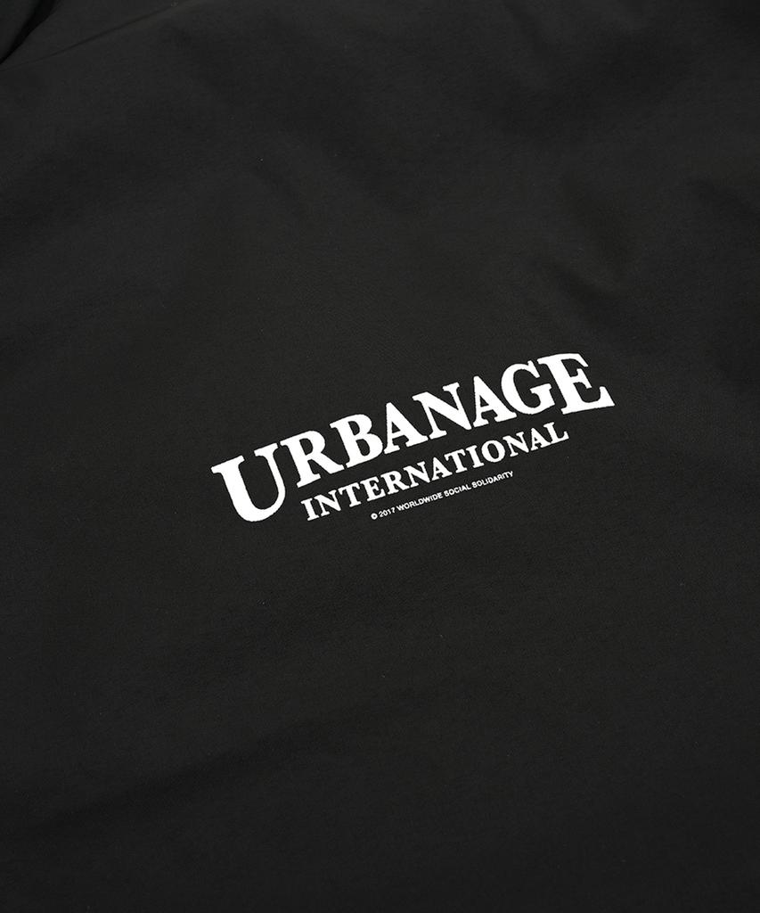 Urbanage Reversible Fleece Jacket_Black