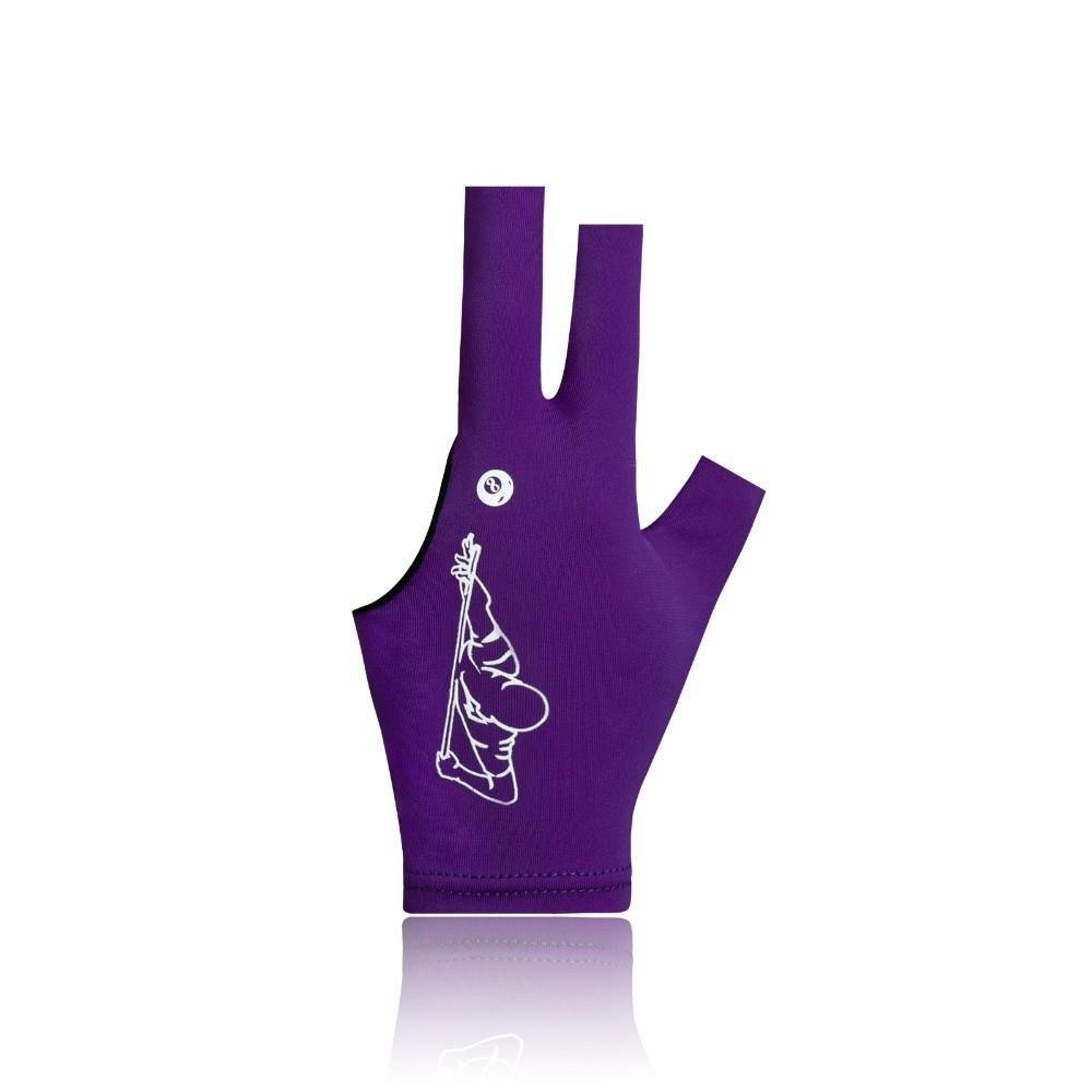 

1Pc Elastic Billiards Glove Non Slip Billiard Training Glove Billiard Accessories Purple-B
