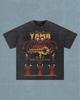 OSRS Yama Shirt, Old School RuneScape Boss Tee, Endgame PvM Gamer T-Shirt, Demon Raid Graphic Gift, Acid Wash Oversized Tee