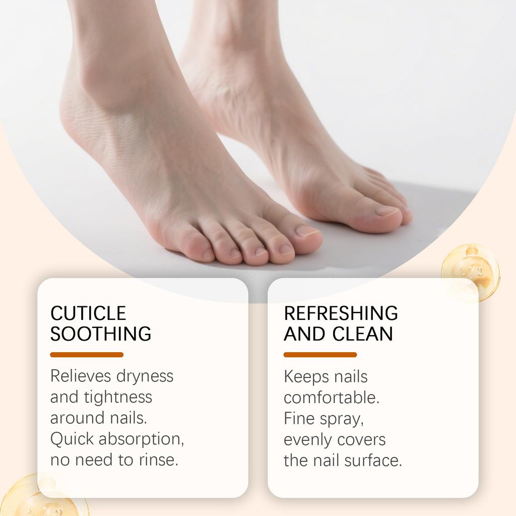 Tırnak Bakım Spreyi Tırnak Spreyi Tırnak Yatıştırıcı Sprey Kırılmayı Azaltmak İçin Tırnakları Güçlendirir, 20ml