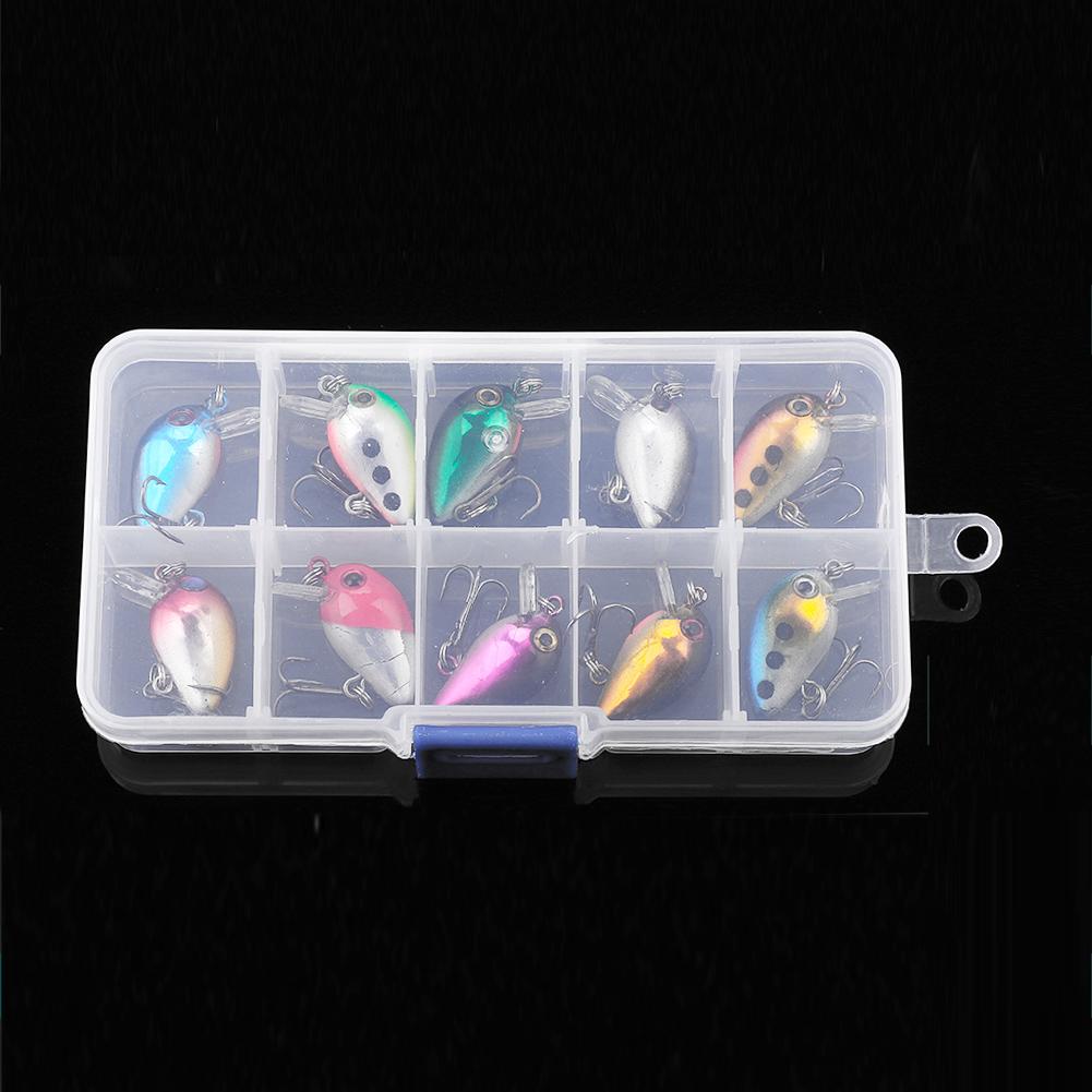 10PCS HENGJIA Fishing Baits Artificial Plastic Lures Lifelike Swimbait Fish Tackle Accessory
