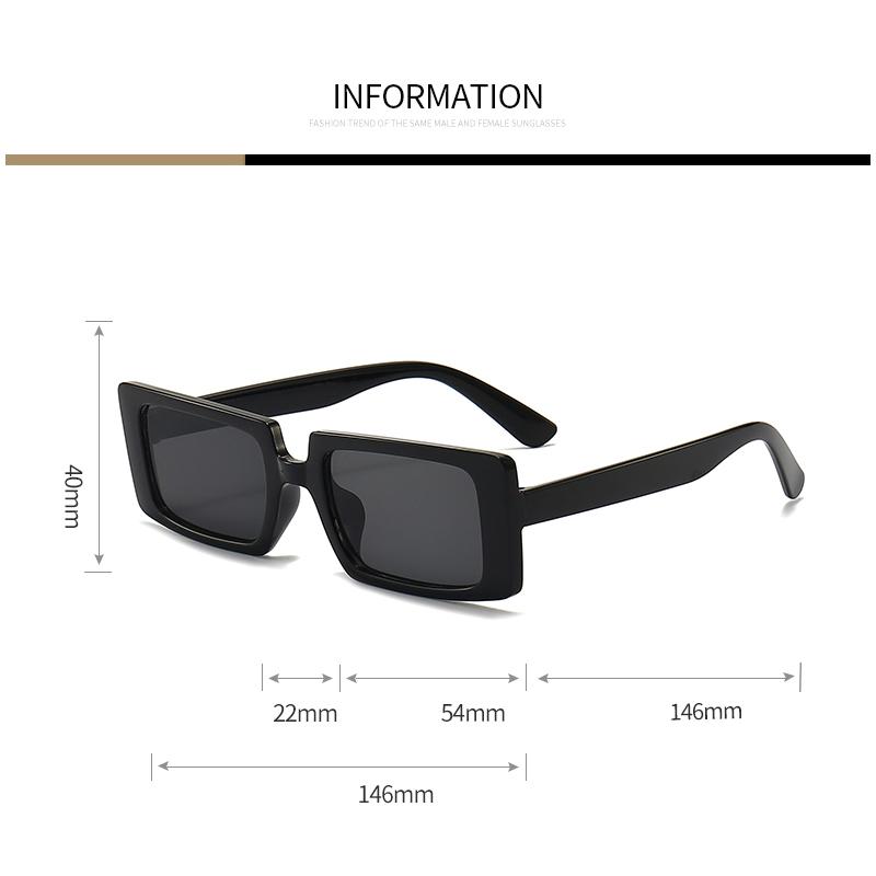 Fashion Show Sunglasses Square Sunglasses Women's Small Frame 2025 New Sunglasses Trendy Street Photography Retro 5214