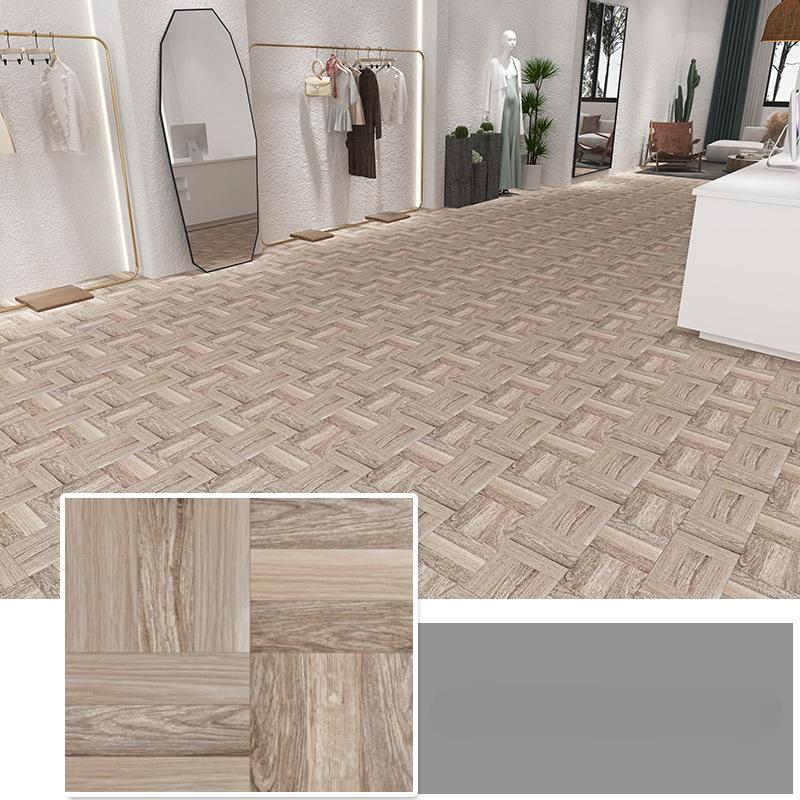 Vinyl-Bodenbelag Rolle Holzmaserung Selbstklebend Bodenfliesen Aufkleber Wasserdicht Schlafzimmer Wohnzimmer Büro Balkon Bodenaufkleber