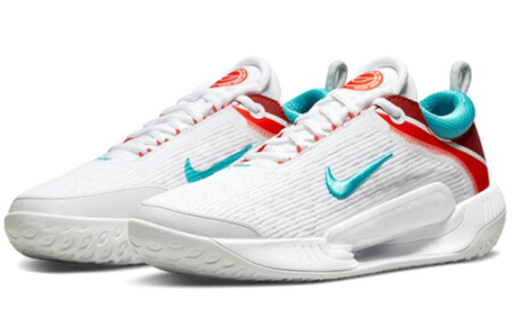 Nike Court Zoom Nxt 'White Habanero Red Washed Teal' DH0219-136
