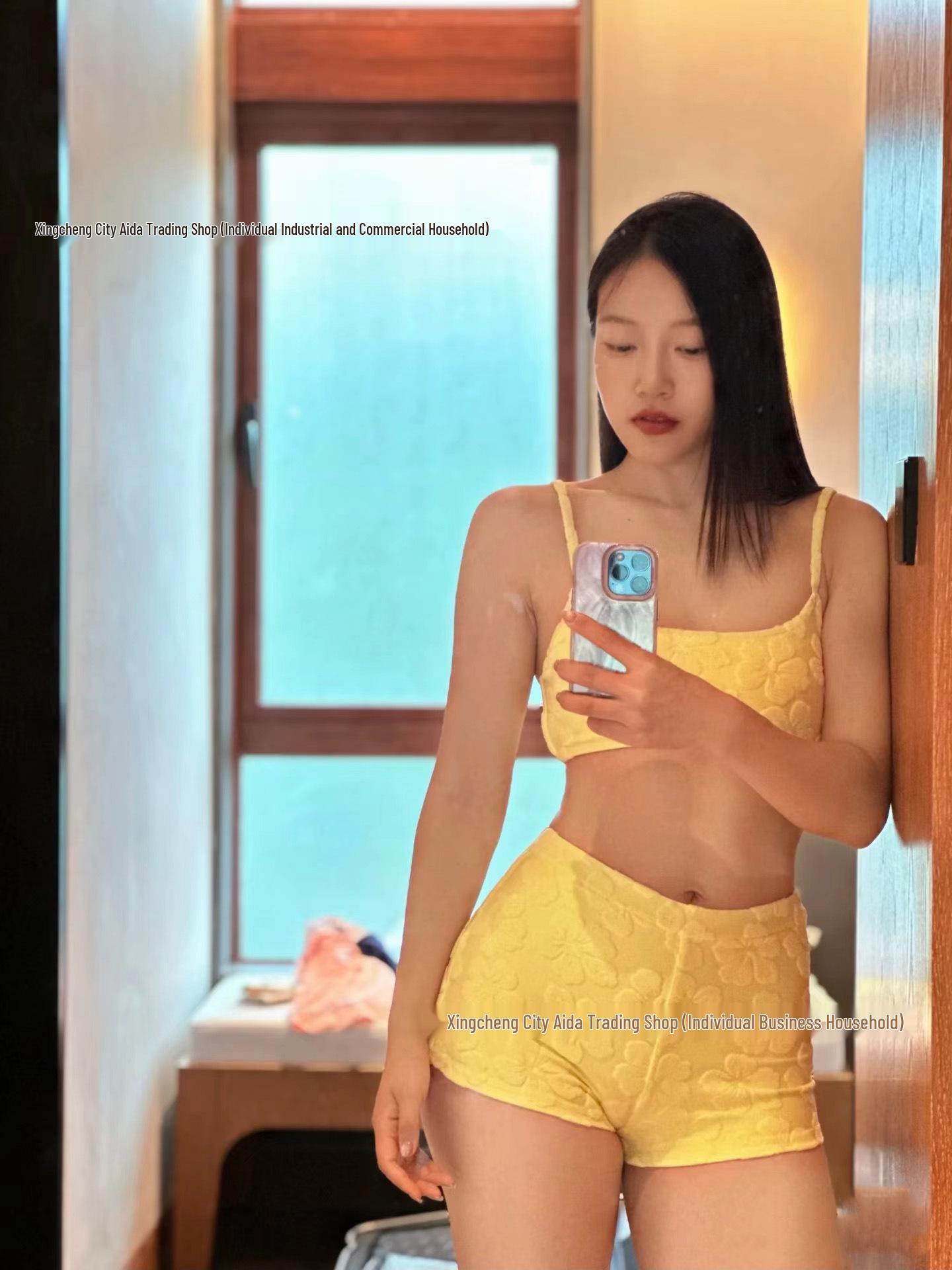 Купальник-бикини Yukari с пятью точками - Вдохновленный Ян Цайюй S