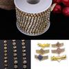 10 Yards/Roll Clothes Rhinestone Tassel Ornament Earring Bracelet Beads Diamond Decoration Accessories for Garment Bags