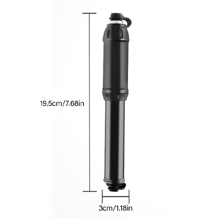Aluminiumlegierung Fahrrad Luftpumpe 100 PSI Klein Tragbar Radfahren Handpumpe Hochdruck Fahrrad Reifenfüller