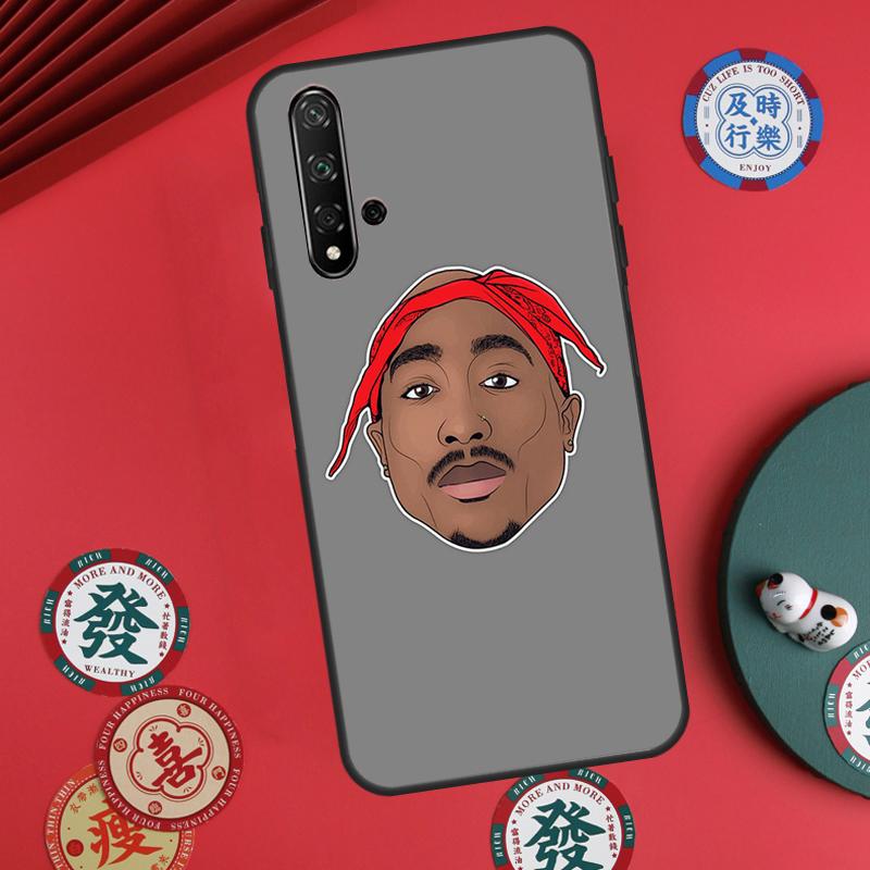 Rapper 2pac Singer Tupac For Huawei Nova 11i 8i 12i 12s 9 10 SE Y60 Y70 Y90 Y72 Y73 Y61 Y91 P60 Pro P30 P40 Lite Case