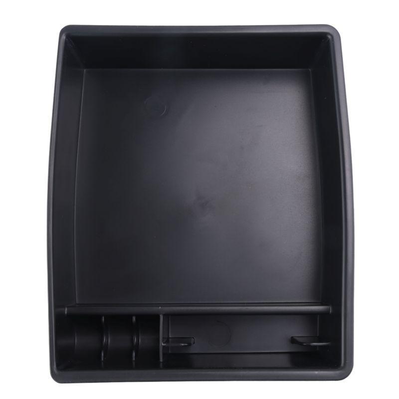 Car Armrest Storage Box For Toyota TACOMA 2024 Central Control Interior Stowing Accessories Component Black & Red