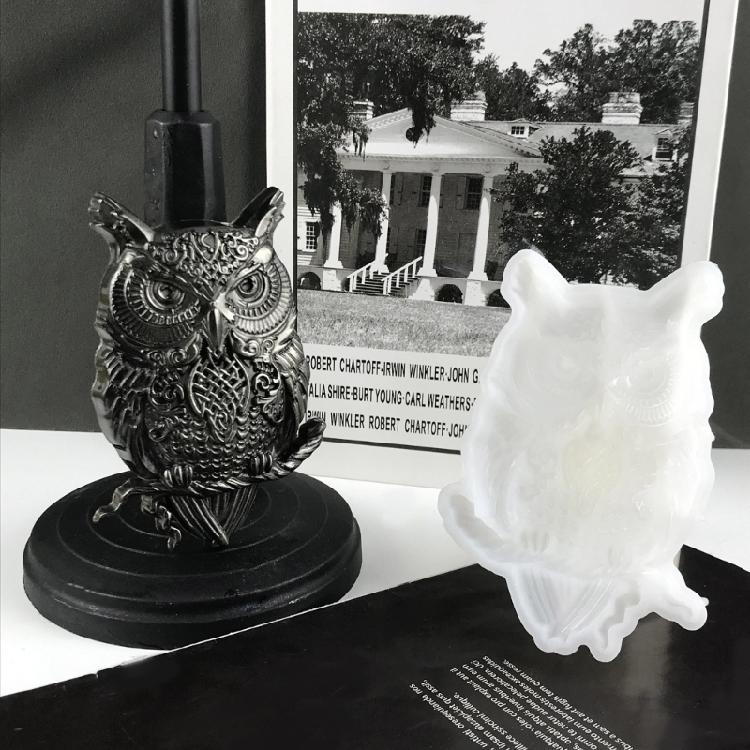 Wall-Decor Resin Mold,Owl/EagleWall-Art Silicone Mold for Epoxy Resin Casting Animal Resin Mold Decorative Crafts Molds