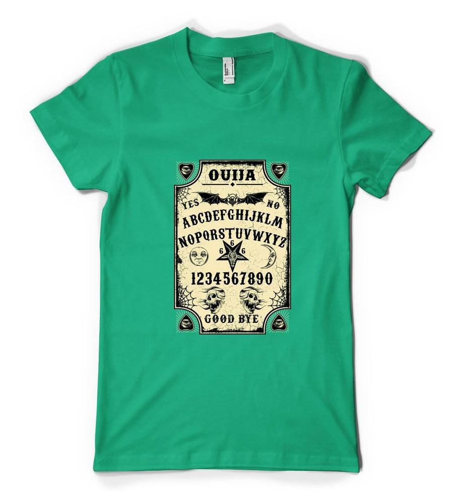 

Ouija Board Bat Skull Haunt Spirit Ghost Personalised Adult And Kids T Shirt 4XL