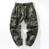 American trendy brand multi-pocket loose tied Harlan pants spring and autumn new casual overalls long pants men's pants