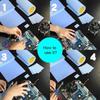 1Pc/2Pcs High Thermal Conductivity Thermal Pad 100X100Mm Silicone Cooling Pad 1.0Mm For Cpu Gpu Laptop Heatsink