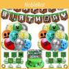 Party Minecraft Birthday Decorations Supplies Happy Birthday Banner Balloons