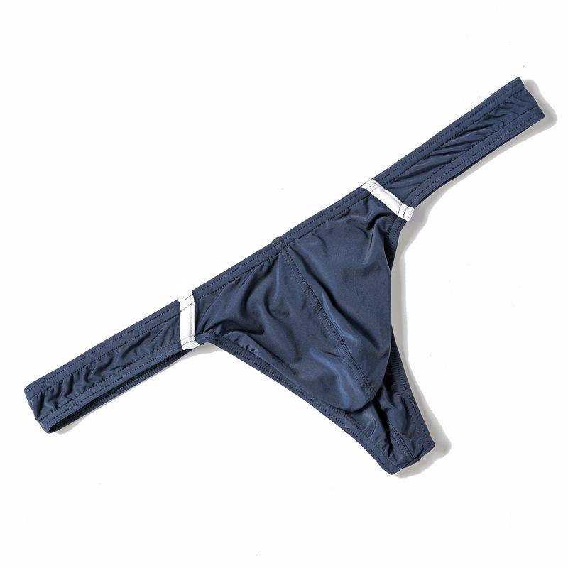 Men's Ice Silk Low-Waist T-Back Underwear - Stylish, Comfortable, Sexy Summer Wear