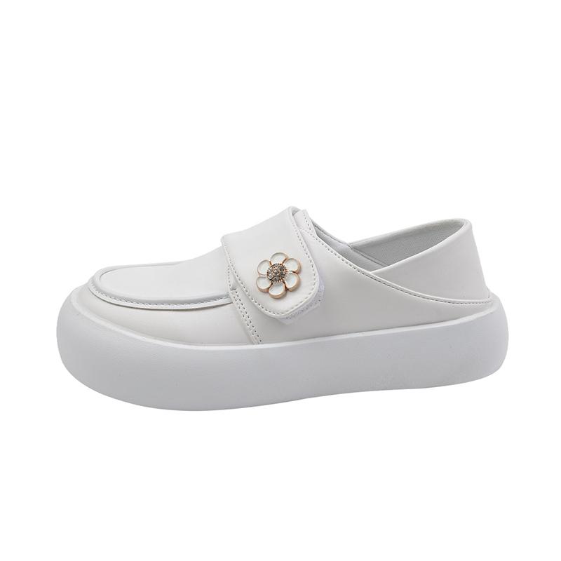 Spring and Autumn Non-slip Comfortable Round-toe Flats Nurse Shoes