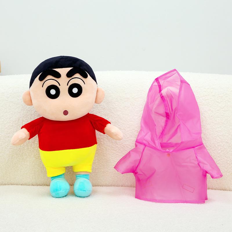 Raincoat Crayon New Doll Plush Toy Transforms Turtle Crocodile Lobster Penguin Doll