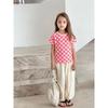 Summer New Korean-Style Short-Sleeve Sport Printed Children's Clothing