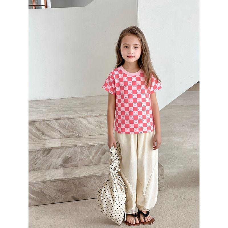 Summer New Korean-Style Short-Sleeve Sport Printed Children's Clothing