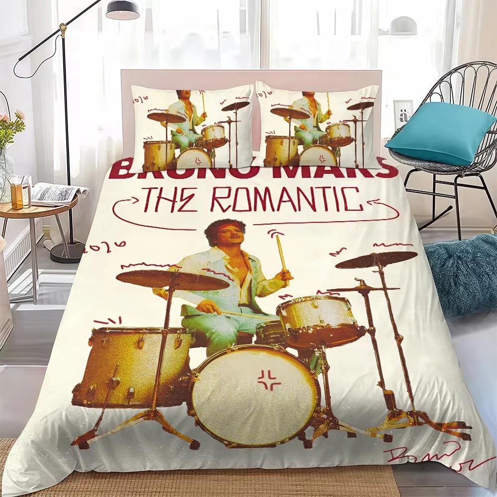 Superbe Ensemble de Literie Housse de Couette Taie d'Oreiller B-Bruno Singer Mars Taille Simple Jumeau Cadeau Étudiant Adulte Ensemble 2/3 pièces Décoration de Maison 135x200cm (2pcs)