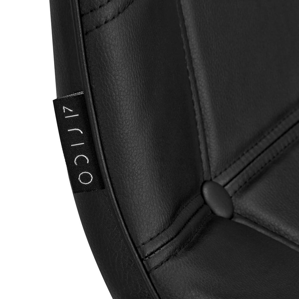 4Rico Sedia Scandinava Qs-185 Ecopelle Nera