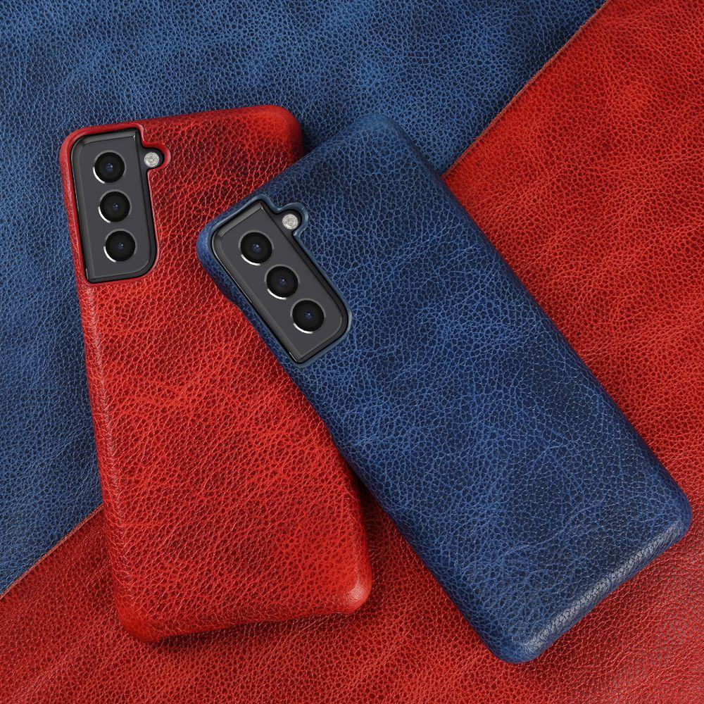 For Samsung S21 Case Luxury Real Genuine Leather Cover for Galaxy S25 FE S21Ultra S22 Plus S23Plus Note20 Phone Cases Coque Capa