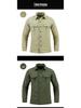 Men's Quick-Dry Ice-Feel Sun Protection Long-Sleeve Shirt for Spring/Summer Outdoor and Workwear, Plus Size Available.